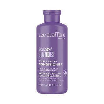 Тонуючий фіолетовий кондиціонер для освітленого волосся Lee Stafford Bleach Blondes Purple Toning Conditioner  A00971 фото