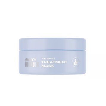 Маска для волосся з синім пігментом Lee Stafford Bleach Blondes Ice White Toning Treatment Mask A00981 фото