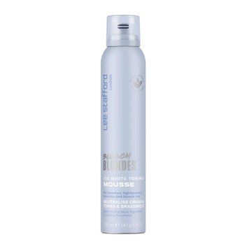 Тонуючий мус з синім пігментом для освітленого волосся Lee Stafford Bleach BlondeIce White Toningh Mousse  A00983 фото