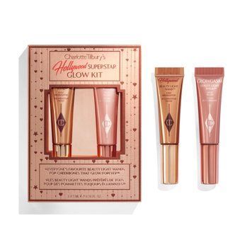 Подарунковий набір хайлайтера і рум&lsquo;ян Charlotte Tilbury Hollywood Superstar Glow Kit 2x5 ml А00352 фото