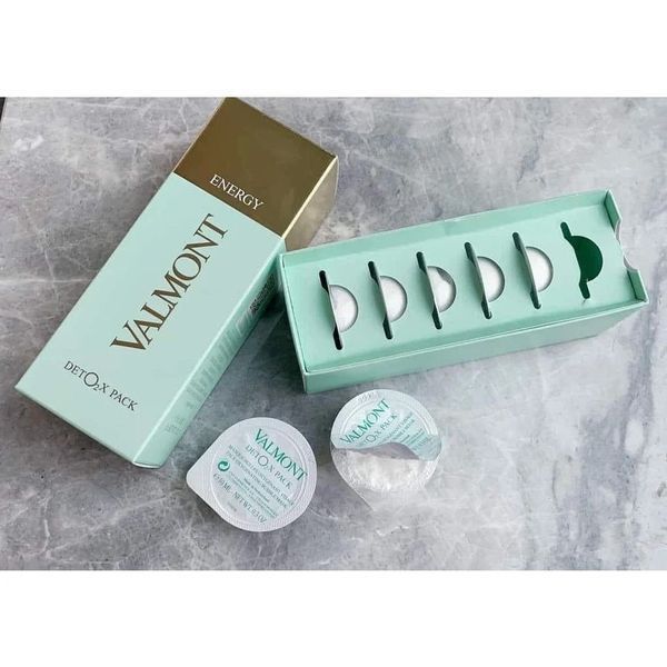 Киснева бульбашкова маска Valmont Deto2x Pack, 6x10 мл A00808 фото