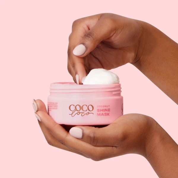 Маска для сяйва волосся з кокосовою олією Lee Stafford Coco Loco Coconut Shine Mask 200 мл A00964 фото